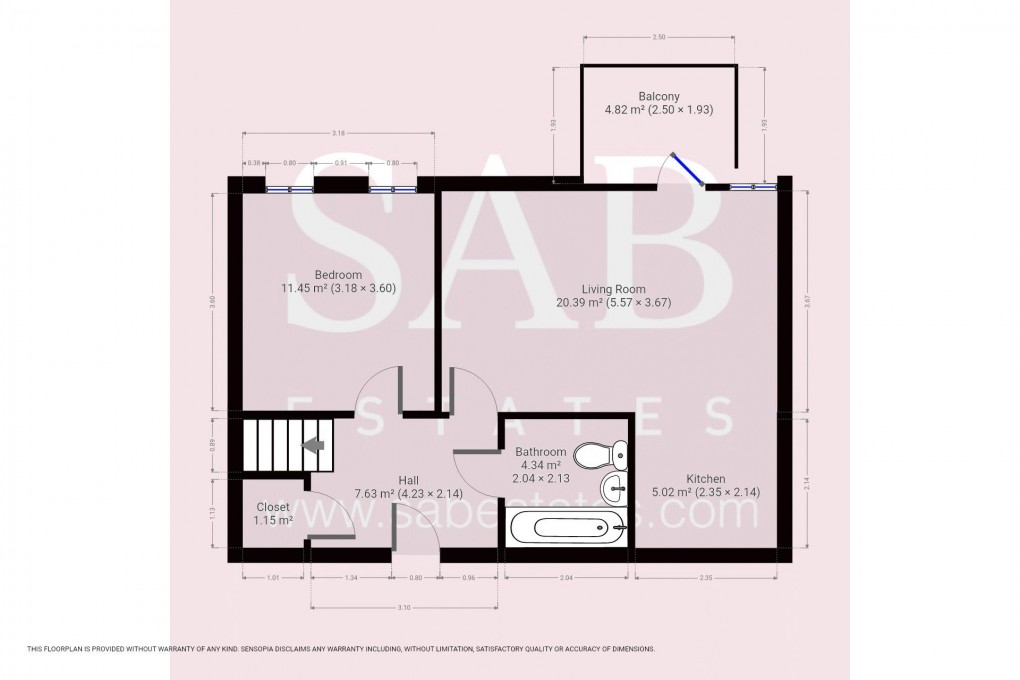 Floorplan for Chantry Close, West Drayton