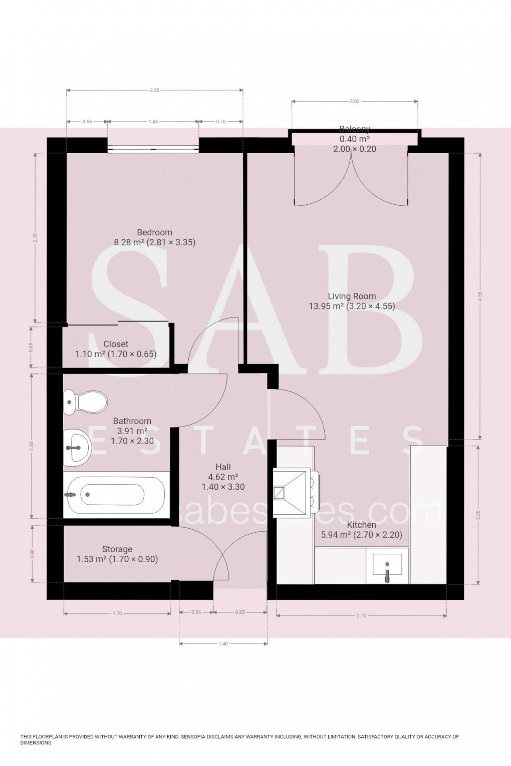 Floorplan for Taywood Road, Northolt