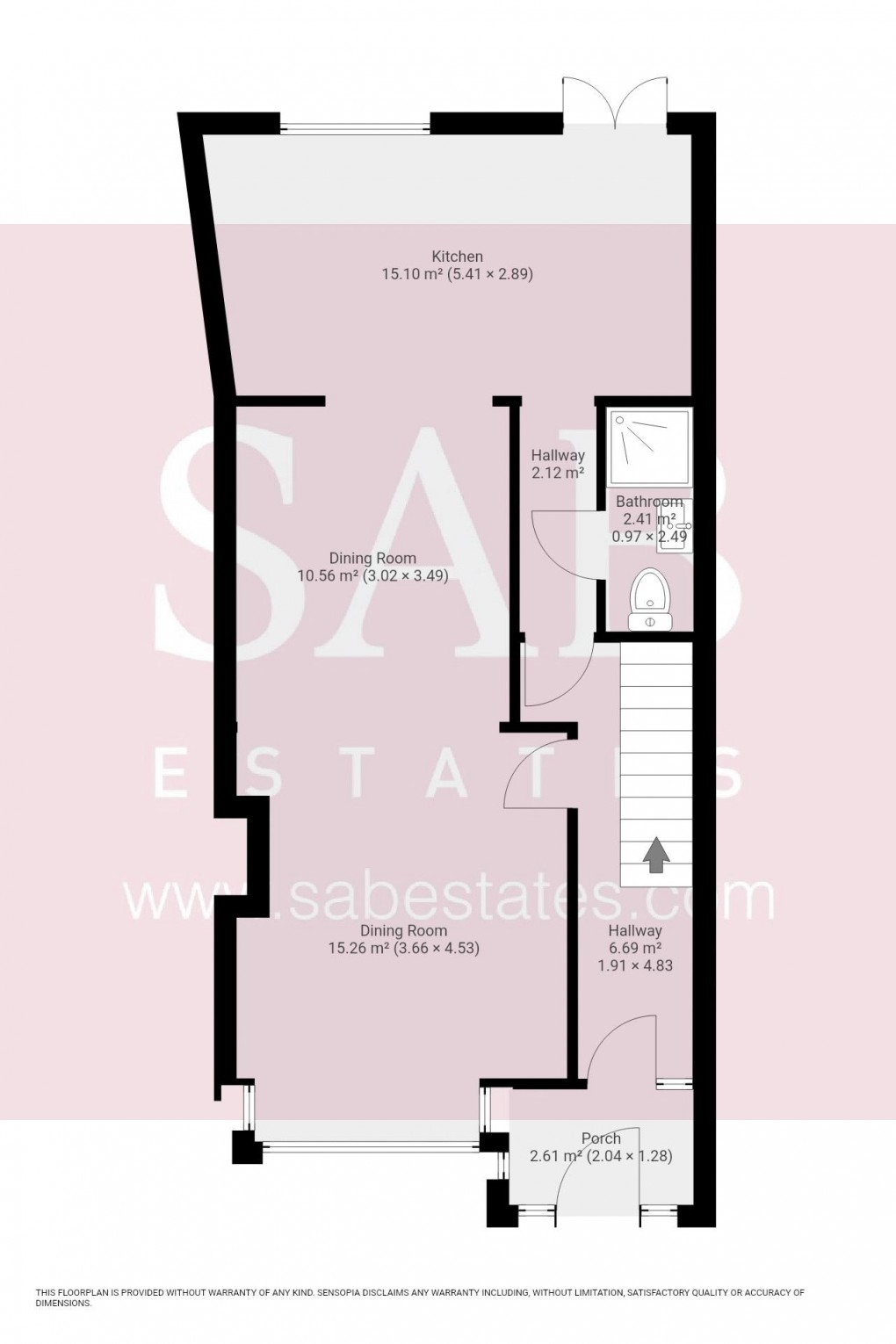 Floorplan for Allenby Road, Southall