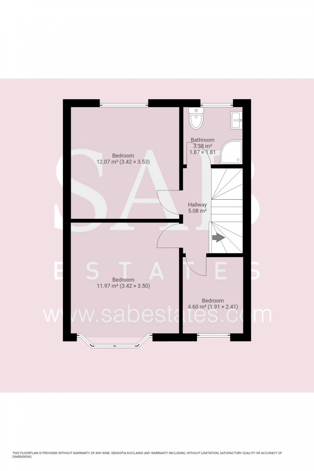 Floorplan for Allenby Road, Southall