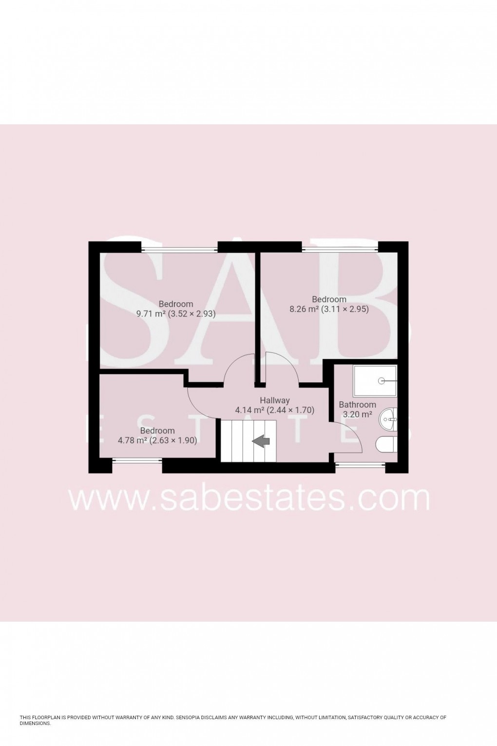 Floorplan for Makepeace Road, Northolt