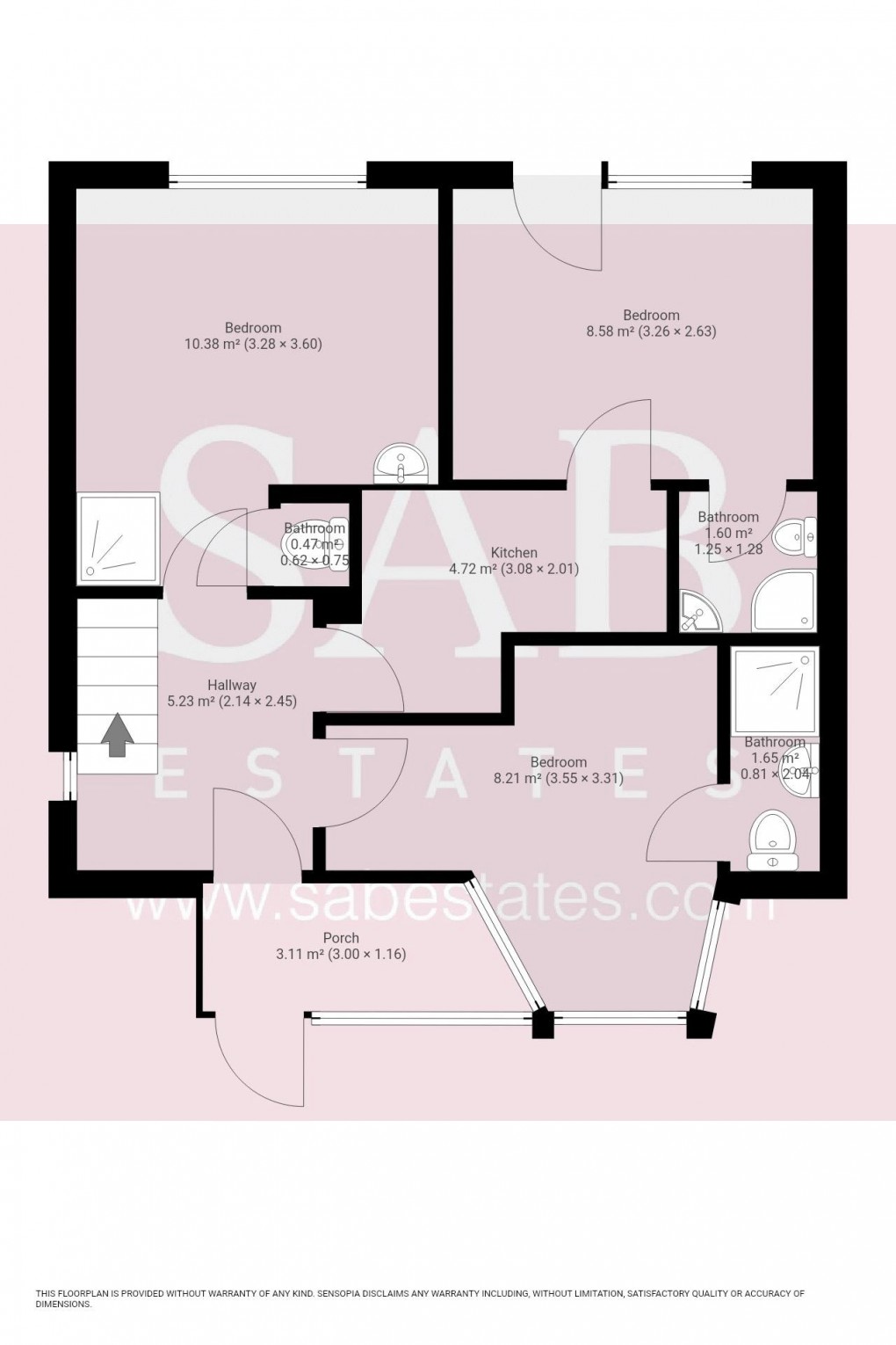 Floorplan for Thorn Close, Northolt