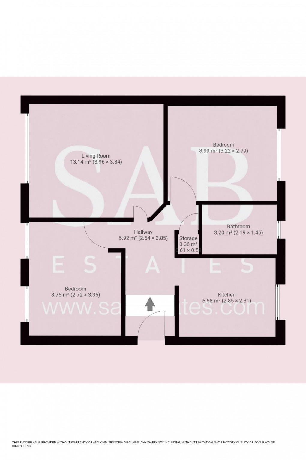 Floorplan for Greenway Gardens, Greenford