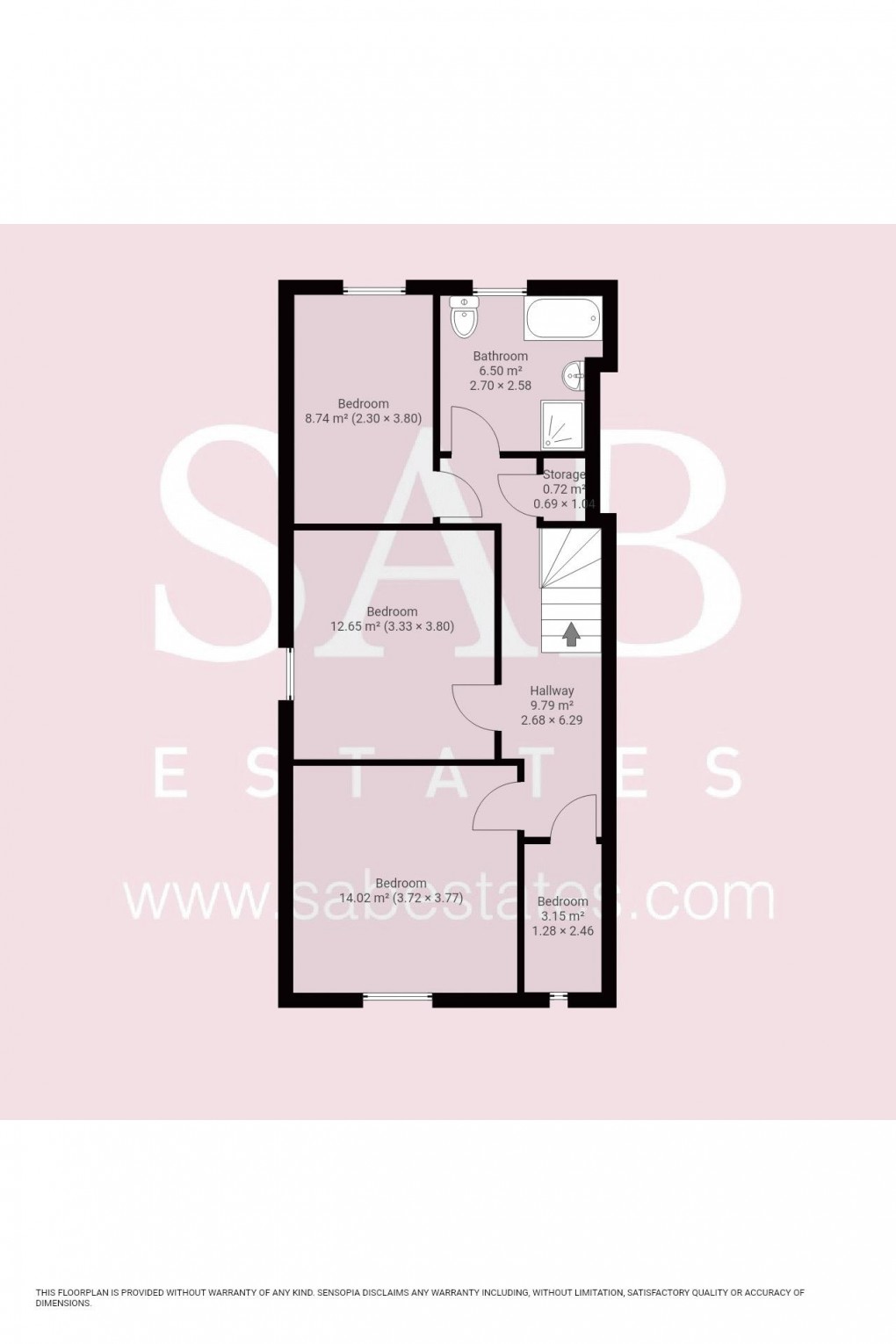 Floorplan for 85 The Greenway, Uxbridge