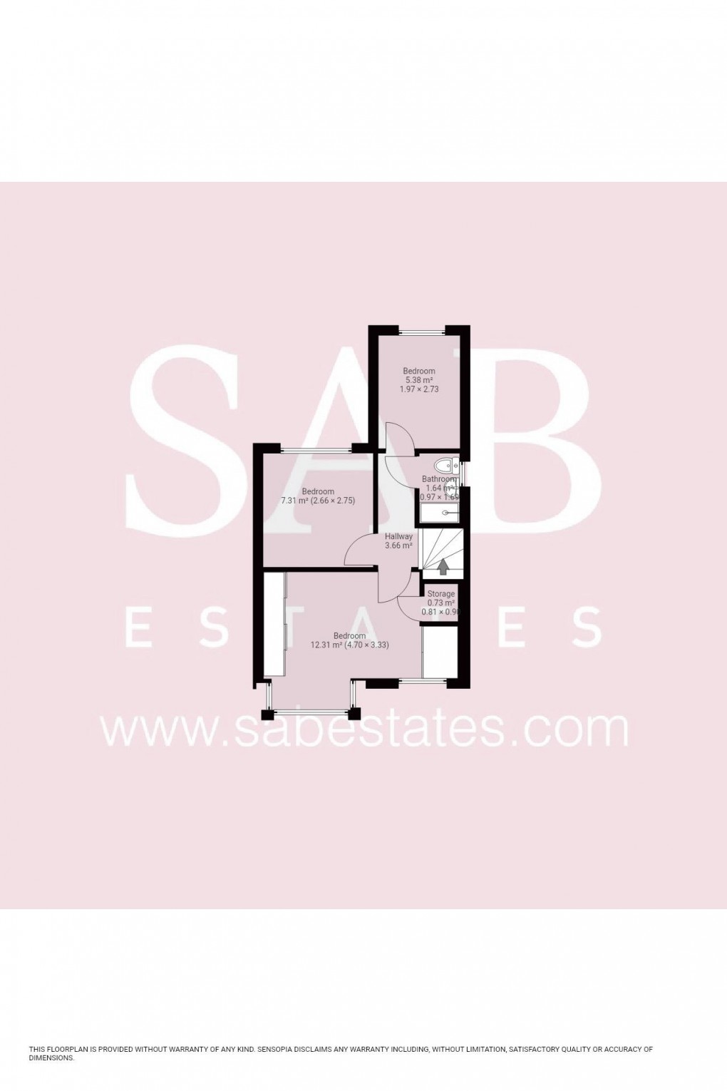 Floorplan for Rutland Road, Southall