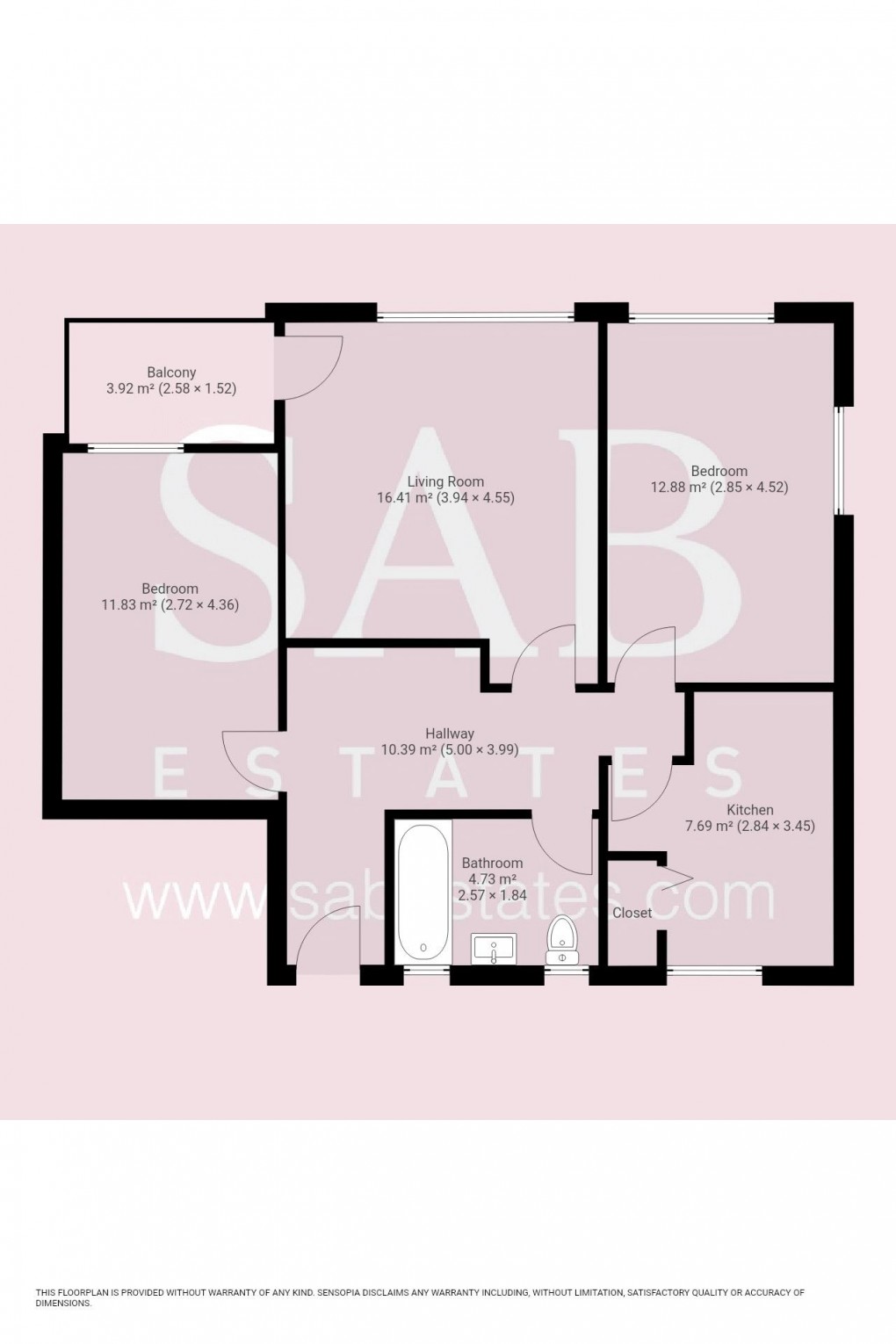 Floorplan for Lady Margaret Road, Southall