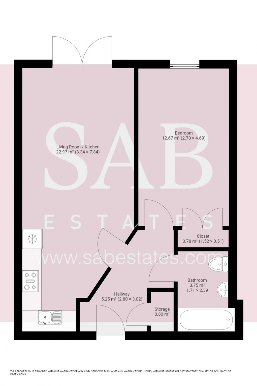 Floorplan for Taywood Road, Brecon House Taywood Road, UB5