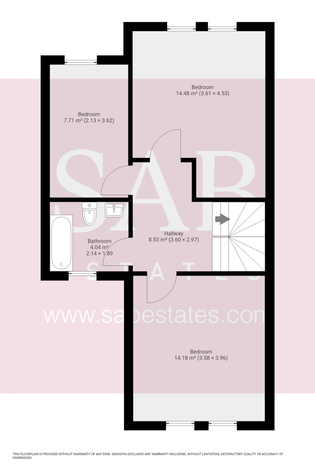 Floorplan for Longboat Row, Southall, UB1