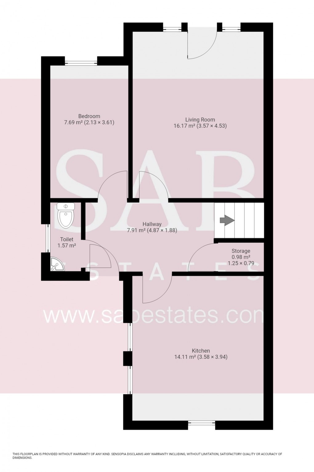 Floorplan for Longboat Row, Southall, UB1