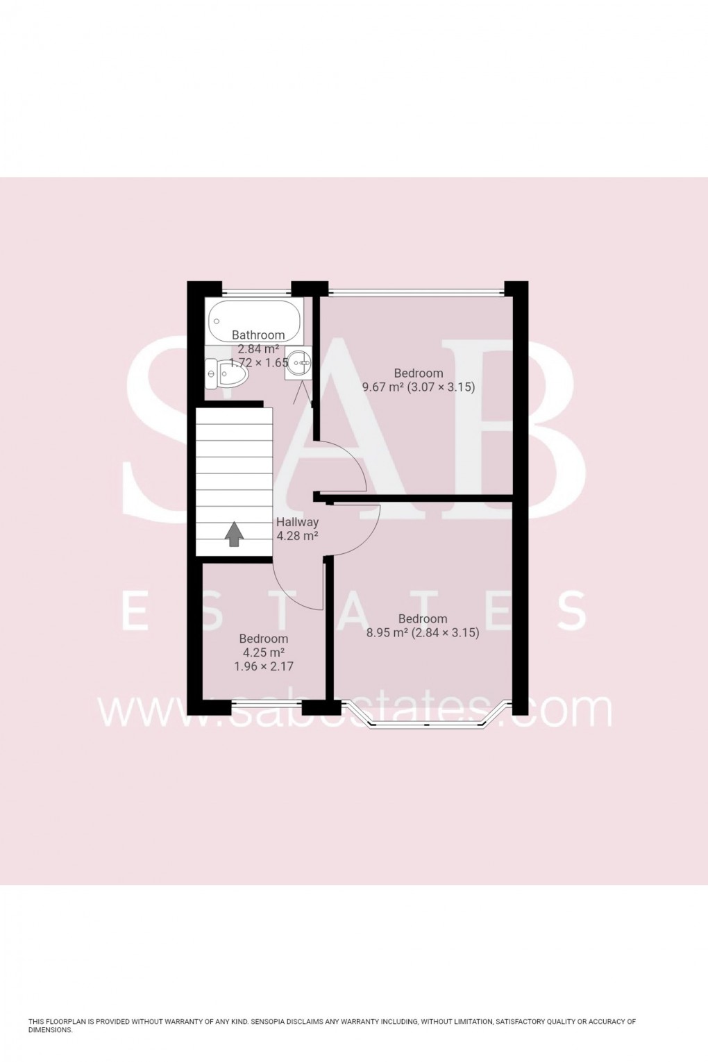 Floorplan for Adrienne Avenue, Southall, UB1