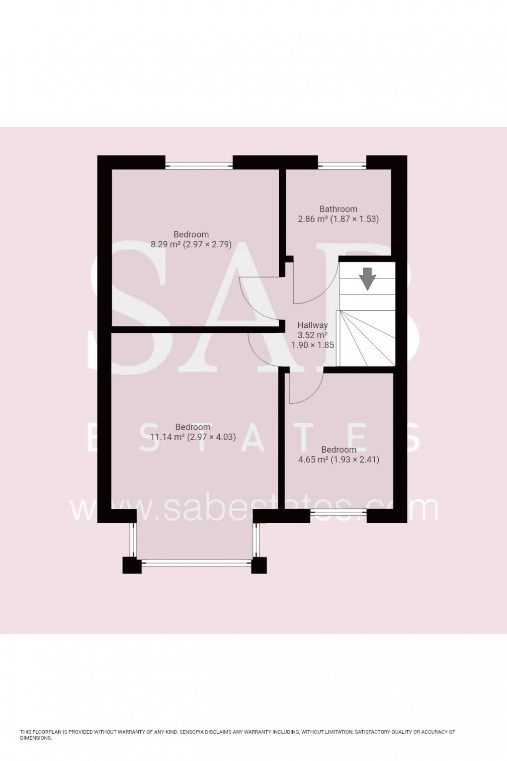 Floorplan for Towers Road, Southall