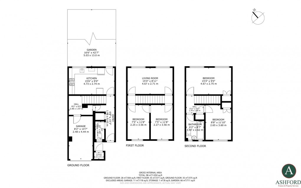 Floorplan for Merlin Close, Northolt, UB5