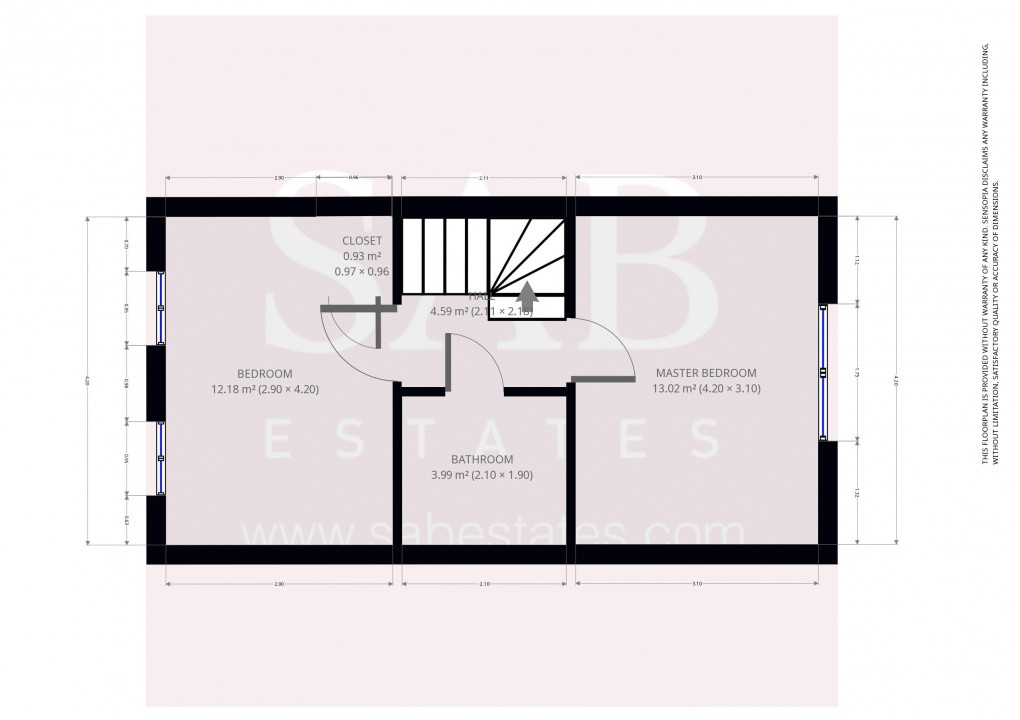 Floorplan for Summer Drive, West Drayton