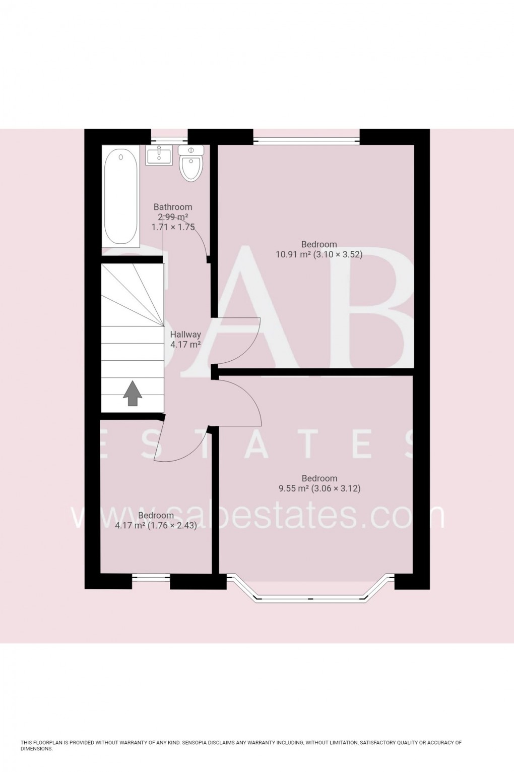 Floorplan for Mansell Road, Greenford, UB6