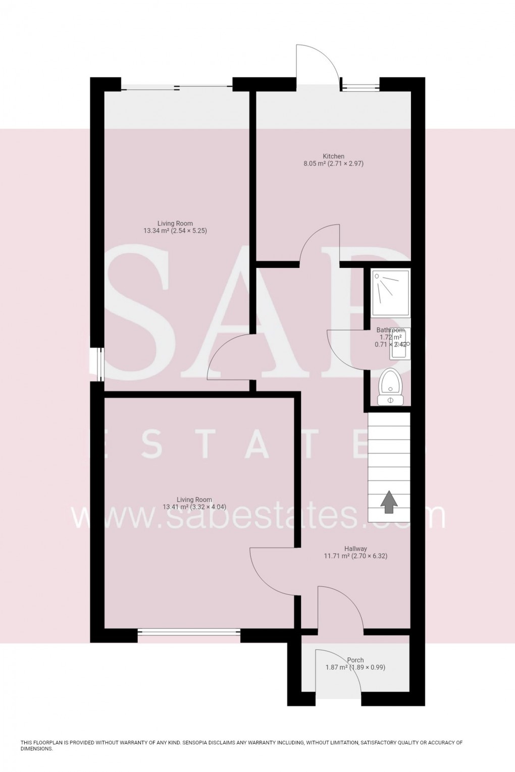 Floorplan for Fisher Close, Greenford, UB6